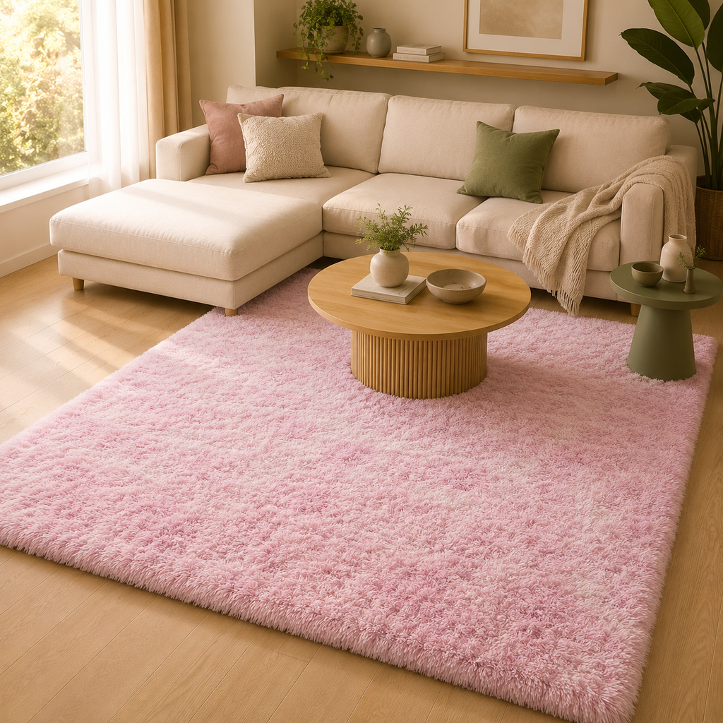 Tapis Longues Mèches Tie & Dye