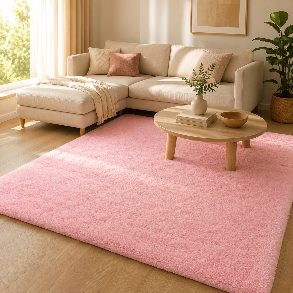 Tapis Moelleux Beige — Ambiance Cosy