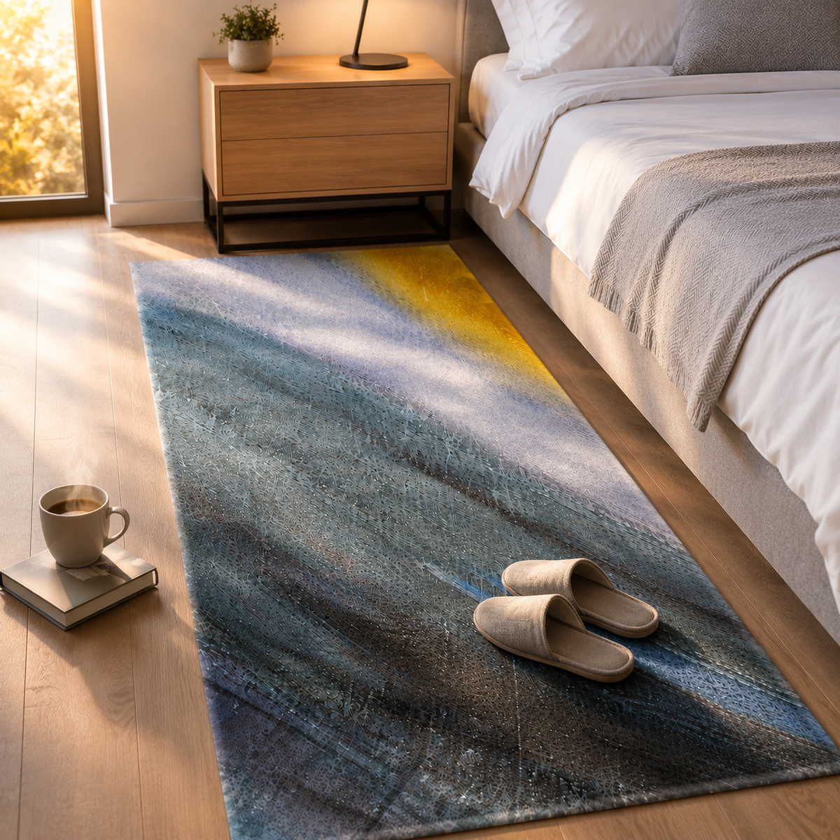 Tapis Dégradé Abstrait